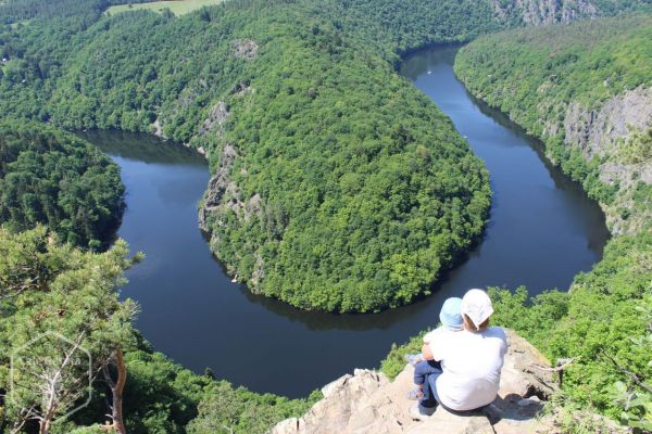 Cehia - Meandrele râului Vltava, Lacul Velká Amerika și 2 castele