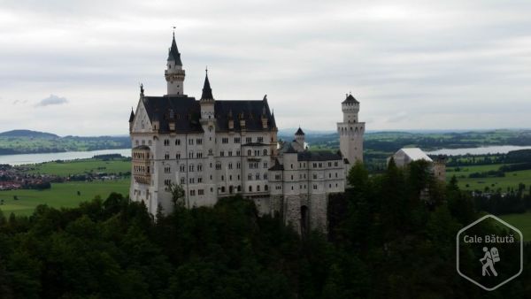 Germania - Zugspitze - cel mai înalt vârf din Germania și Neuschwanstein - Castelul Disney