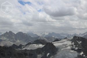 Elveția - Mont Fort - vârful de unde se pot vedea atât Matterhorn cât și Mont Blanc