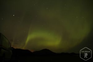 Islanda - Aurora boreală ne face o primire de vis