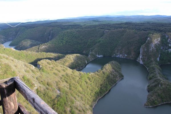 Serbia - Uvac și ale lui meandre de poveste