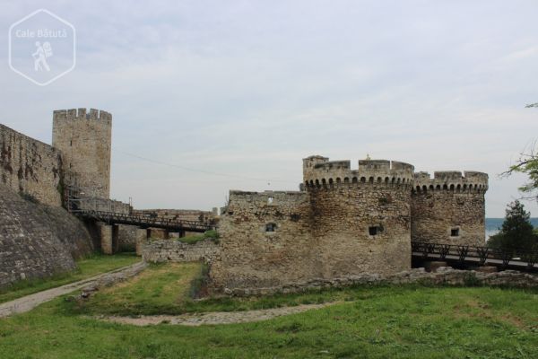 Serbia - Kalemegdan, cetatea Belgradului aflată la confluența dintre râul Sava și Dunăre